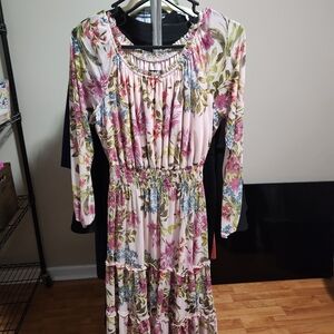 Floral Print Women's Dress